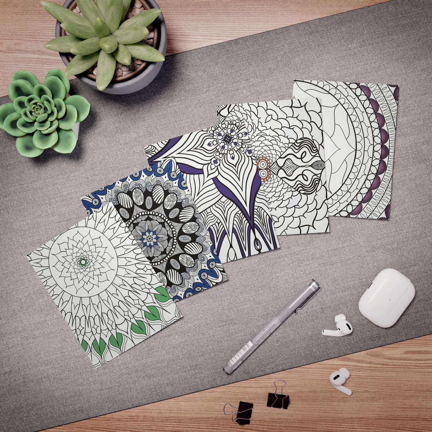 Color Your Own Card Multipack (or don’t)