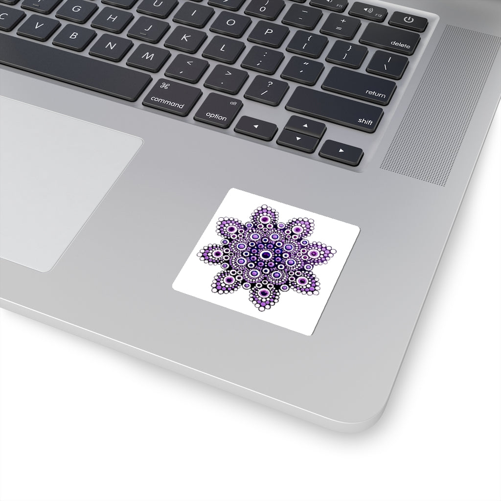 Plum Kiss Cut Sticker