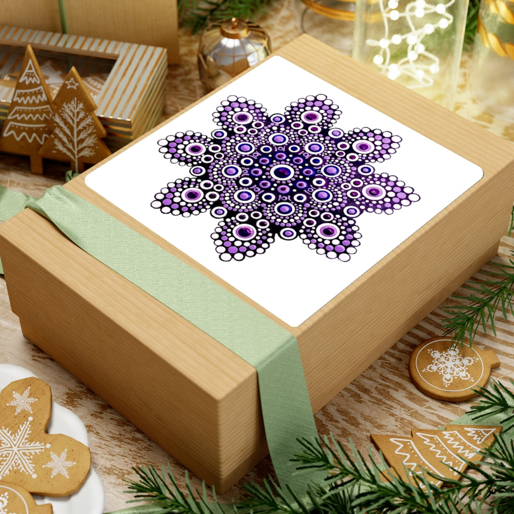 Plum Kiss Cut Sticker