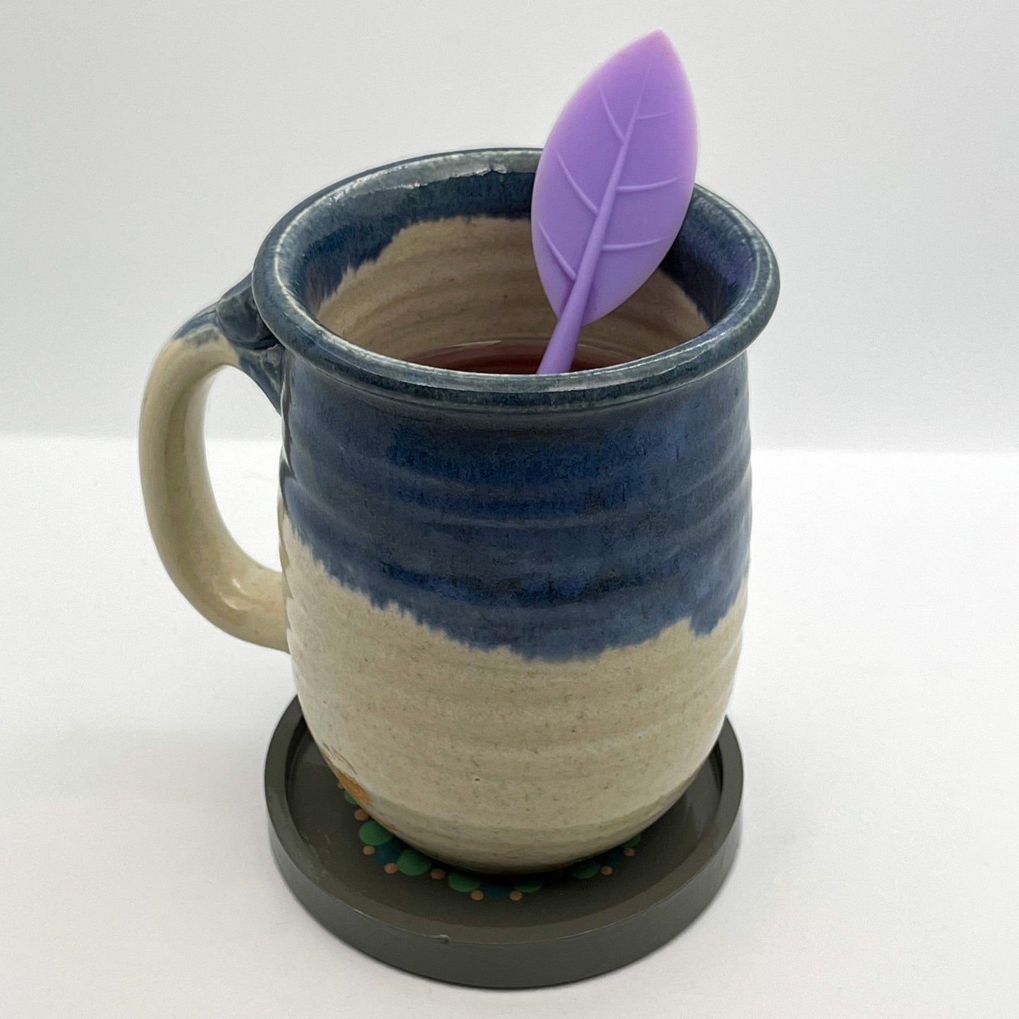 Handcrafted Set of 4 Grey Coasters